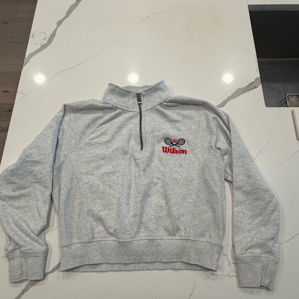 Wilson Gray Women’s Half-Zip Sweatshirt